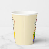 Keine Könige Papiertasse Pappbecher (Rechts)