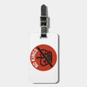 Keine Könige Protest Symbol Gepäckanhänger (Vorderseite vertikal)