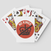 Keine Könige Protest Symbol Spielkarten (Rückseite)