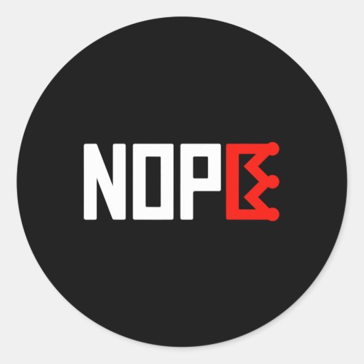 Keine Könige Protest Zeichen horizontal Runder Aufkleber (Vorderseite)