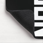 Keine Könige Protest Zeichen vertikal Mousepad (Ecke)
