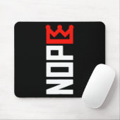 Keine Könige Protest Zeichen vertikal Mousepad (Mit Mouse)