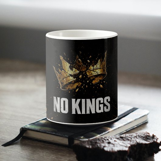 Keine Könige protestieren Kaffeetasse