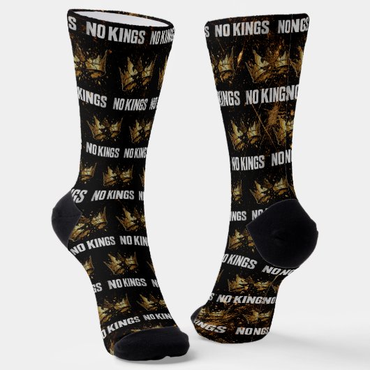 Keine Könige protestieren Socken (Gewinkelt)
