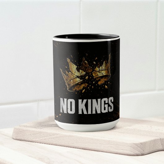 Keine Könige protestieren Tasse