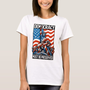 Keine Könige Rettete Demokratie T - Shirt