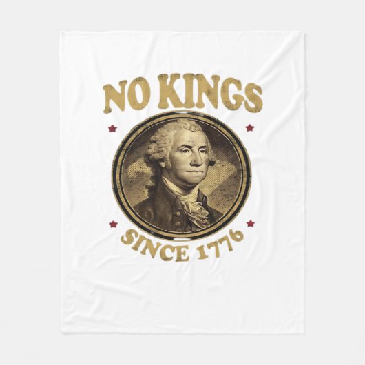 Keine Könige seit 1776 Classic Fleecedecke (Vorderseite)