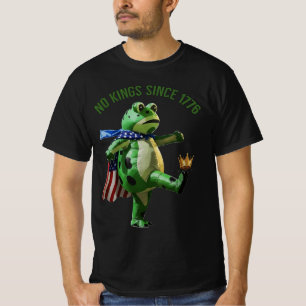 Keine Könige seit 1776 Portland Frosch Frosch tr T-Shirt