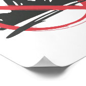 Keine Könige Shirt keine Könige in Amerika Politis Poster (Ecke)