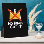 Keine Könige - Trotzig gegenüber dem Volk Antityra Fotoplatte (Seite)