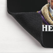 Keine Könige Vintage Long The King Mousepad (Ecke)