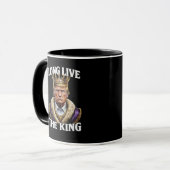 Keine Könige Vintage Long The King Tasse (Vorderseite Links)