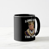 Keine Könige Vintage Long The King Tasse (VorderseiteRechts)