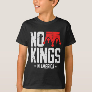 Keine Könige Vintage Patriotisch Freiheit Freiheit T-Shirt