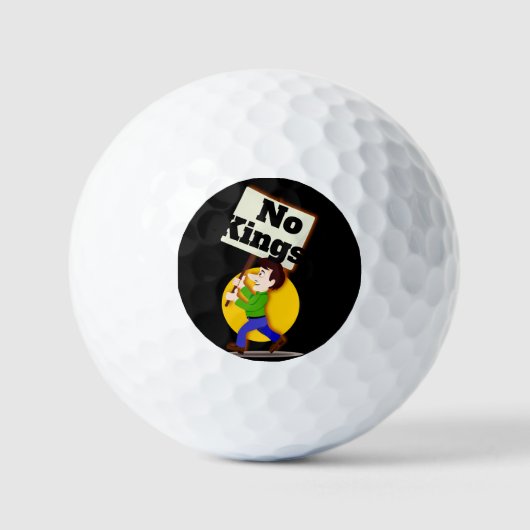 Keine Königs Golfbälle (Vorderseite)