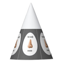 Keine Körpernase Partyhütchen