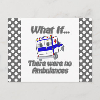 Keine Krankenwagen Postkarte
