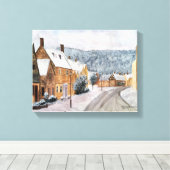 KEINE KREATUR STIRTE WASSERFARBE LEINWANDDRUCK (Insitu (Holzboden))