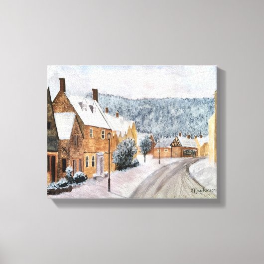 KEINE KREATUR STIRTE WASSERFARBE LEINWANDDRUCK (Vorderseite)