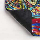 Keine Kriegsmusepad Mousepad (Ecke)