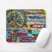 Keine Kriegsmusepad Mousepad (Mit Mouse)