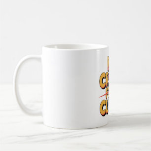 Keine Krone für eine Clown Bold Satire Art Kaffeetasse