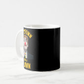 Keine Krone für einen Clown Kaffeetasse (Vorderseite Links)