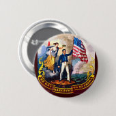 Keine Krone - Knopf Button (Vorne & Hinten)