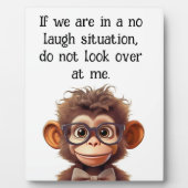 Keine Lachssituation hat Fotoplatte (Vorderseite)