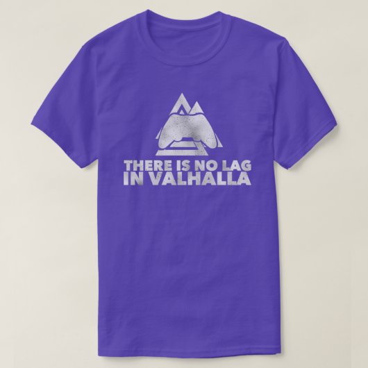 Keine Lag in Valhalla T-Shirt (Design vorne)