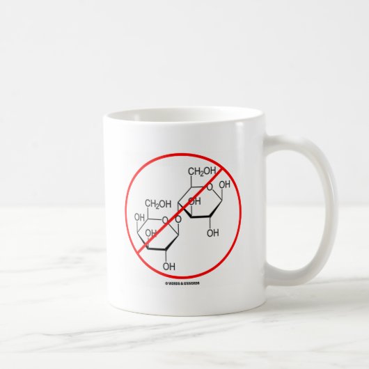 Keine Laktose (Lactoseunverträglichkeit) Kaffeetasse (Rechts)