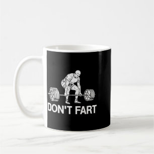 Keine lauten Geräusche Fitnessstudio Lustiger Work Kaffeetasse