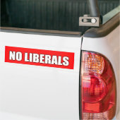 KEINE LIBERALEN AUTOAUFKLEBER (Auf Lkw)