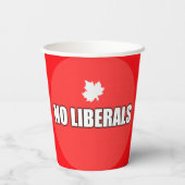 KEINE LIBERALEN PAPPBECHER (Rückseite)