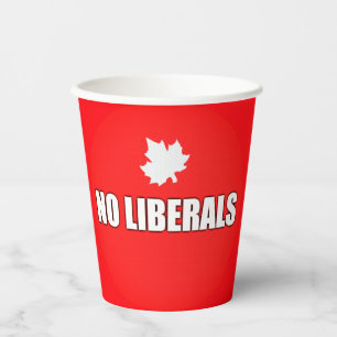 KEINE LIBERALEN PAPPBECHER