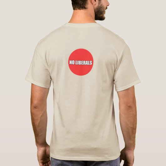KEINE LIBERALEN T-Shirt (Rückseite)