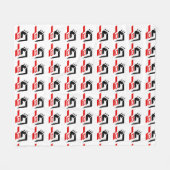 Keine Liebe Fleecedecke (Vorderseite (Horizontal))