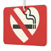 Keine Liebe für das Rauchen Autolufterfrischer (Links)