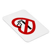 Keine Liebe für das Rauchen Magnet (Rechte Seite)