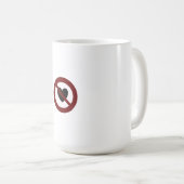 Keine Liebe Kaffeetasse (VorderseiteRechts)