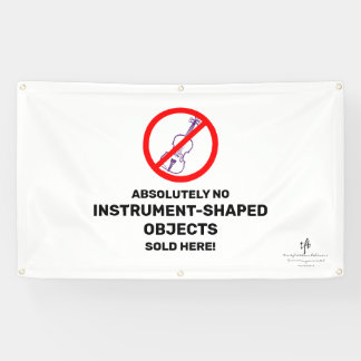 Keine Lila Violins Lokaler Musikladen Banner