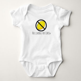 Keine Limonen für Likes Baby Strampler