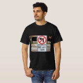 Keine Links Abgänge T-Shirt (Vorne ganz)