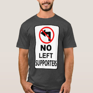 Keine Links Unterstützung Signature Classic republ T-Shirt
