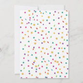 Keine Lion 1. Geburtstag Einladung (Rückseite)