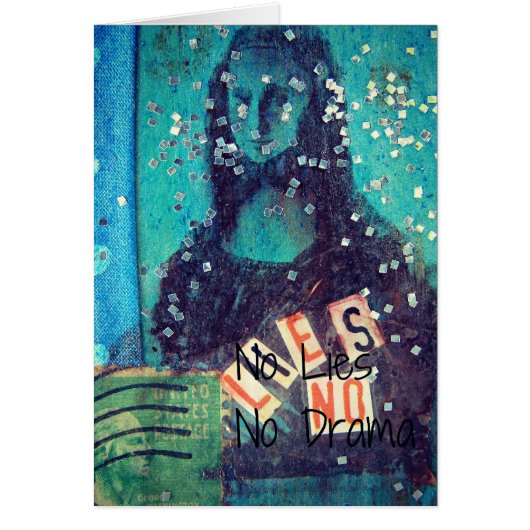 Keine Lügen und keine gemischten Drama-Medien (Vorne)