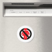 Keine Mädchen erlaubt Magnet (In Situ (Geschirrspüler))