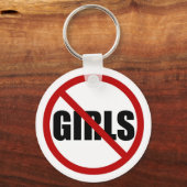 Keine Mädchen erlaubt Schlüsselanhänger der Signat (Vorderseite)