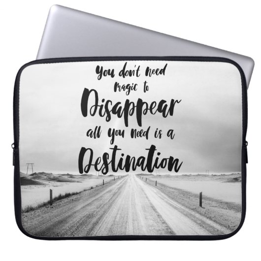 Keine Magie erforderlich Laptopschutzhülle (Vorderseite)