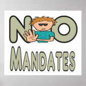 Keine Mandate Poster (Vorne)